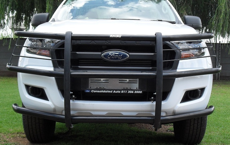 Ford Ranger T6/T7 Bush Guard Black (2011 - 2021) - FBL200-50WAVG
