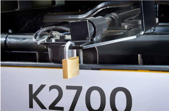 KIA K2700 LDV Double Wheel Spare Wheel Lock (2012-) - KLS51