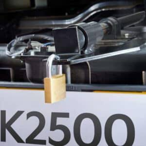 KIA K2500 LDV Spare Wheel Lock (01/2013-) - KLS53