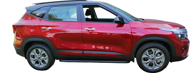 KIA Sonet F/L Side Steps Black (03/2024-) - KS500-50